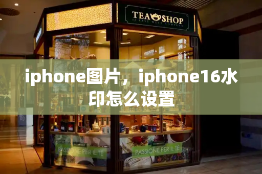 iphone图片，iphone16水印怎么设置