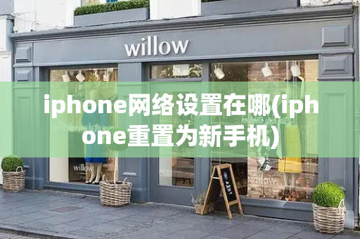 iphone网络设置在哪(iphone重置为新手机)-第1张图片-星选测评