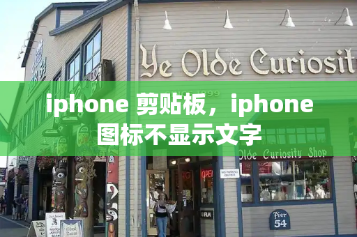 iphone 剪贴板，iphone图标不显示文字