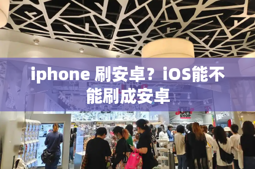 iphone 刷安卓？iOS能不能刷成安卓-第1张图片-星选值得买