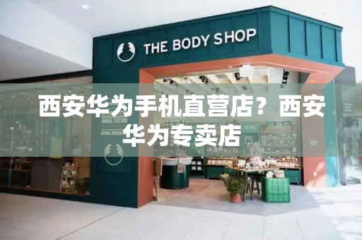 西安华为手机直营店？西安华为专卖店-第1张图片-星选值得买