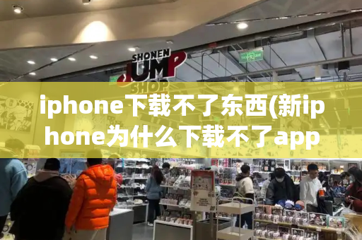 iphone下载不了东西(新iphone为什么下载不了app)