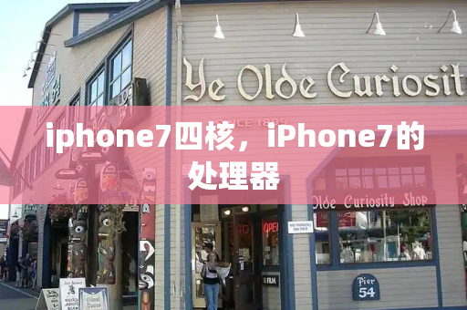 iphone7四核，iPhone7的处理器-第1张图片-星选值得买