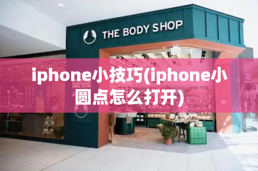 iphone小技巧(iphone小圆点怎么打开)-第1张图片-星选测评