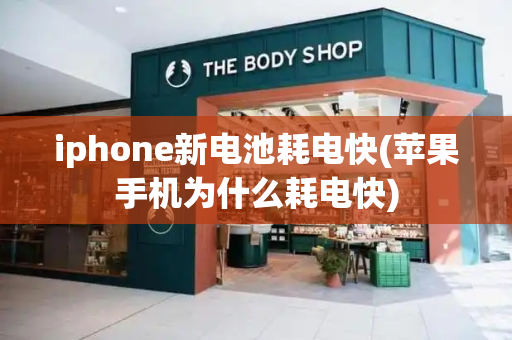 iphone新电池耗电快(苹果手机为什么耗电快)