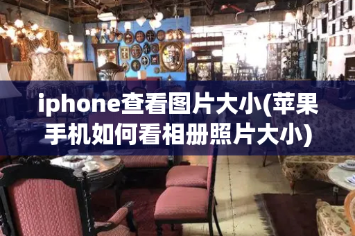 iphone查看图片大小(苹果手机如何看相册照片大小)