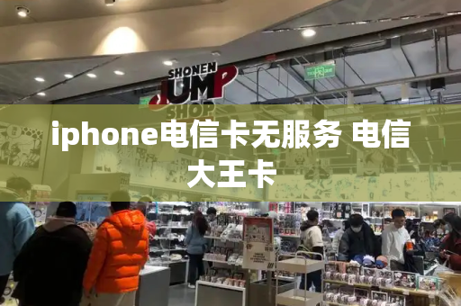 iphone电信卡无服务 电信大王卡