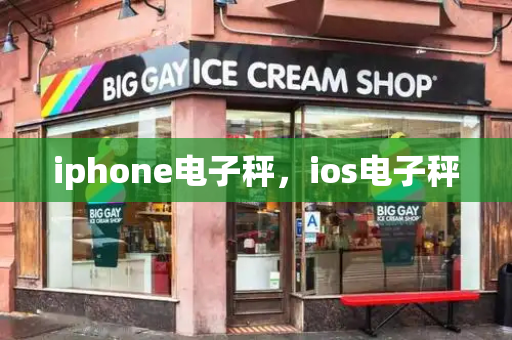 iphone电子秤，ios电子秤-第1张图片-星选值得买