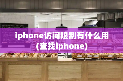 iphone访问限制有什么用(查找iphone)