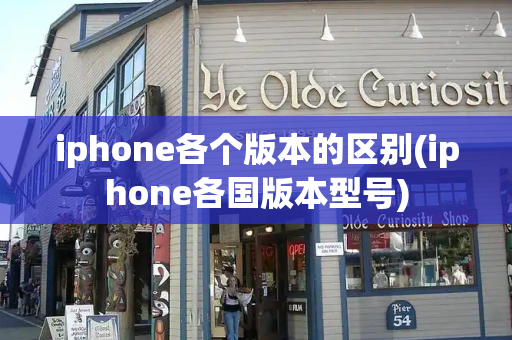 iphone各个版本的区别(iphone各国版本型号)