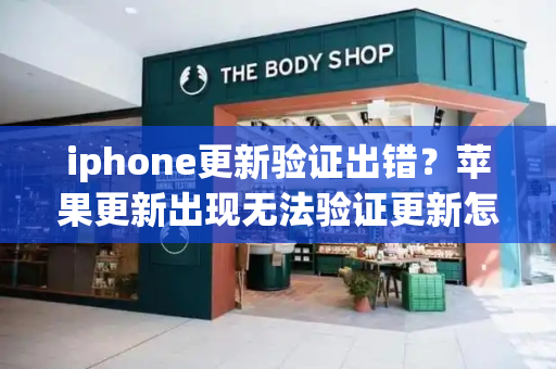 iphone更新验证出错？苹果更新出现无法验证更新怎么办