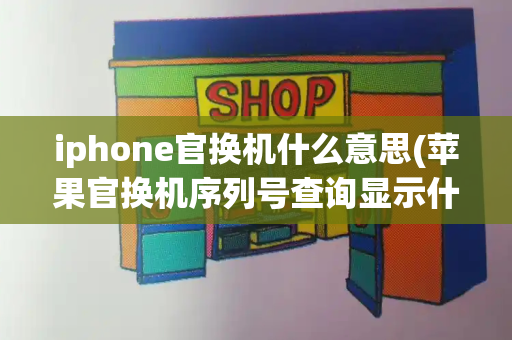 iphone官换机什么意思(苹果官换机序列号查询显示什么)