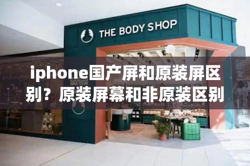 iphone国产屏和原装屏区别？原装屏幕和非原装区别-第1张图片-星选值得买