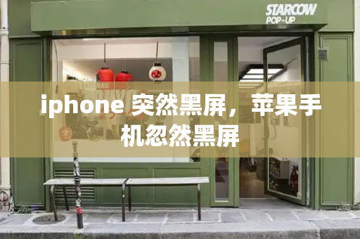 iphone 突然黑屏，苹果手机忽然黑屏-第1张图片-星选值得买