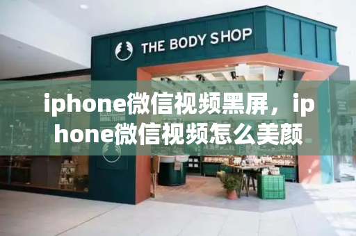 iphone微信视频黑屏，iphone微信视频怎么美颜-第1张图片-星选测评