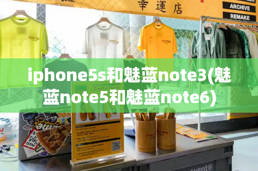 iphone5s和魅蓝note3(魅蓝note5和魅蓝note6)-第1张图片-星选值得买