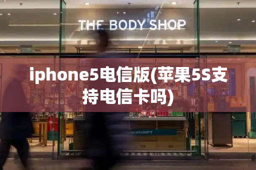 iphone5电信版(苹果5S支持电信卡吗)