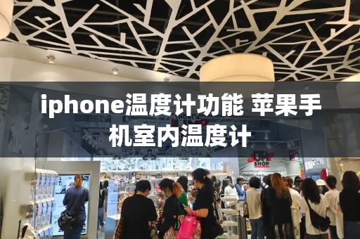 iphone温度计功能 苹果手机室内温度计-第1张图片-星选测评