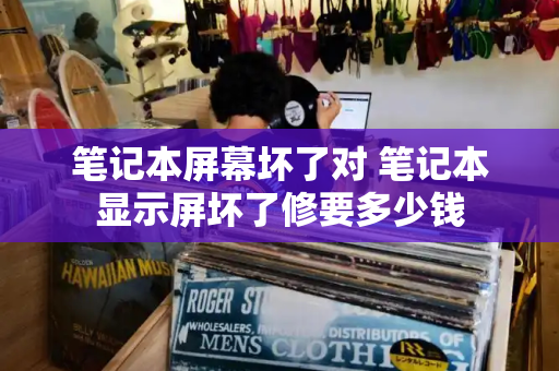 笔记本屏幕坏了对 笔记本显示屏坏了修要多少钱