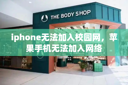 iphone无法加入校园网，苹果手机无法加入网络