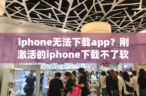 iphone无法下载app？刚激活的iphone下载不了软件