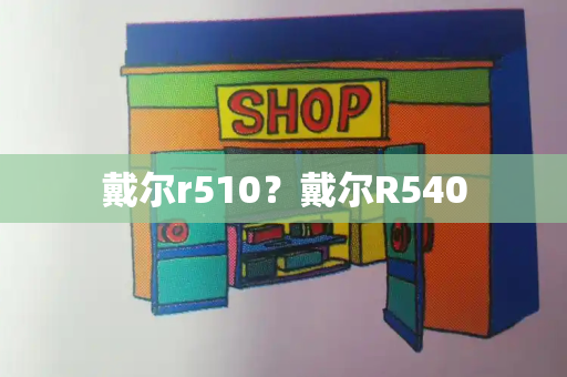 戴尔r510？戴尔R540