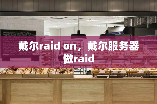 戴尔raid on，戴尔服务器做raid