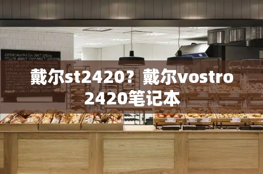 戴尔st2420？戴尔vostro2420笔记本