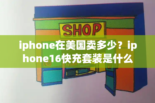 iphone在美国卖多少？iphone16快充套装是什么