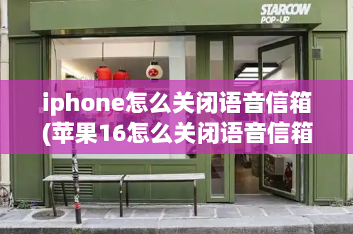 iphone怎么关闭语音信箱(苹果16怎么关闭语音信箱)