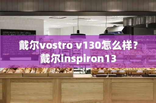 戴尔vostro v130怎么样？戴尔inspiron13-第1张图片-星选测评