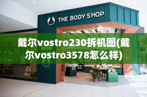 戴尔vostro230拆机图(戴尔vostro3578怎么样)