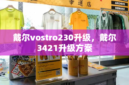 戴尔vostro230升级，戴尔3421升级方案-第1张图片-星选测评