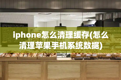 iphone怎么清理缓存(怎么清理苹果手机系统数据)