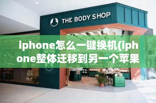 iphone怎么一键换机(iphone整体迁移到另一个苹果手机)