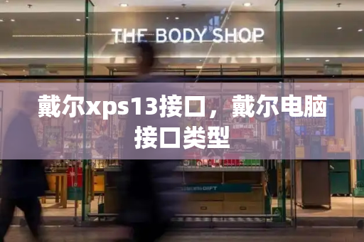 戴尔xps13接口，戴尔电脑接口类型-第1张图片-星选测评