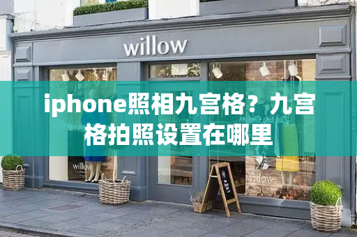 iphone照相九宫格？九宫格拍照设置在哪里