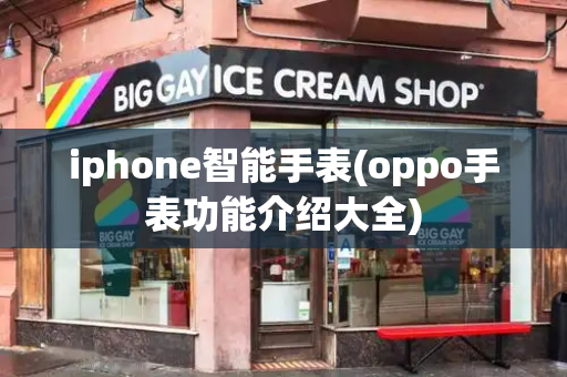 iphone智能手表(oppo手表功能介绍大全)-第1张图片-星选值得买