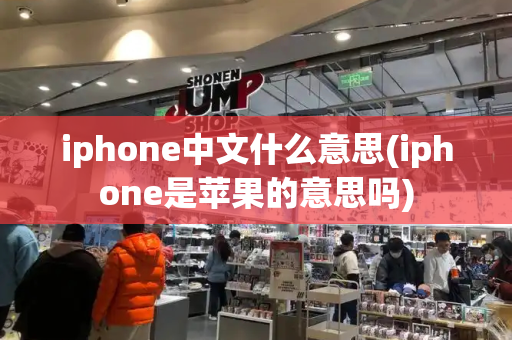 iphone中文什么意思(iphone是苹果的意思吗)