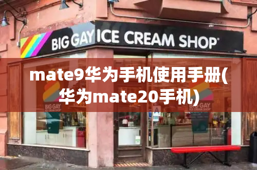 mate9华为手机使用手册(华为mate20手机)