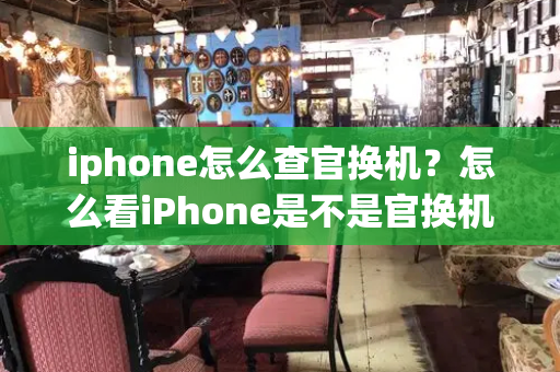 iphone怎么查官换机？怎么看iPhone是不是官换机-第1张图片-星选测评