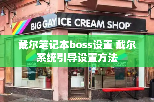 戴尔笔记本boss设置 戴尔系统引导设置方法