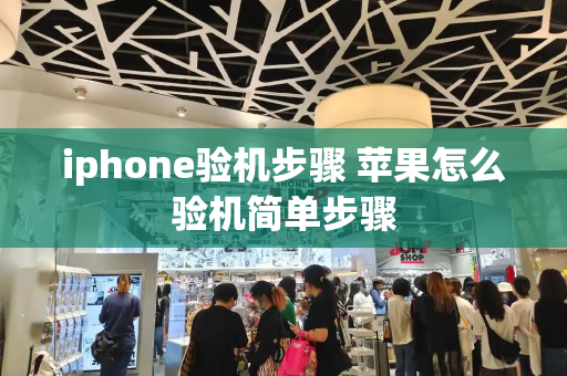 iphone验机步骤 苹果怎么验机简单步骤-第1张图片-星选测评