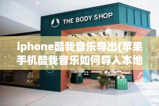 iphone酷我音乐导出(苹果手机酷我音乐如何导入本地音乐)-第1张图片-星选值得买