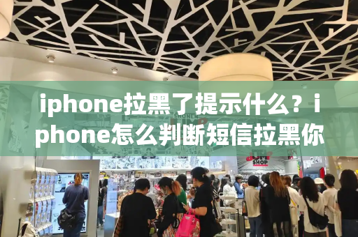 iphone拉黑了提示什么？iphone怎么判断短信拉黑你没-第1张图片-星选值得买