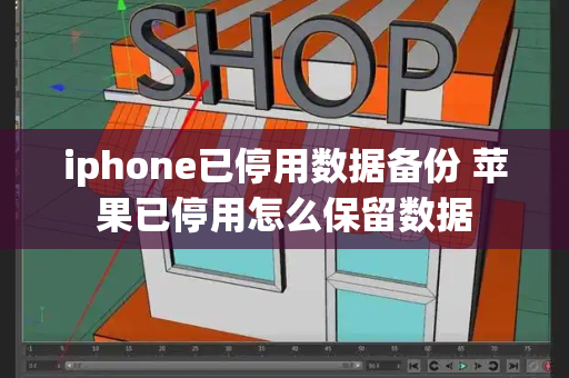 iphone已停用数据备份 苹果已停用怎么保留数据