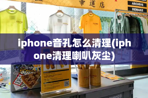 iphone音孔怎么清理(iphone清理喇叭灰尘)