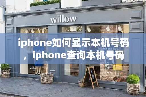 iphone如何显示本机号码，iphone查询本机号码