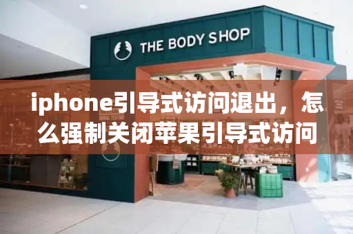 iphone引导式访问退出，怎么强制关闭苹果引导式访问