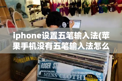 iphone设置五笔输入法(苹果手机没有五笔输入法怎么办)